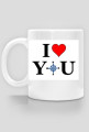 I Love Kompas Kubek - www.Pixelzone.pl