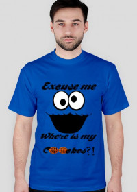 Cookies Monster.Blue.T-Shirt