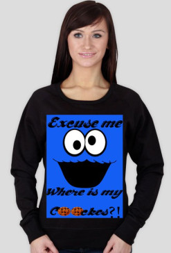 Cookies Monster.Bluza