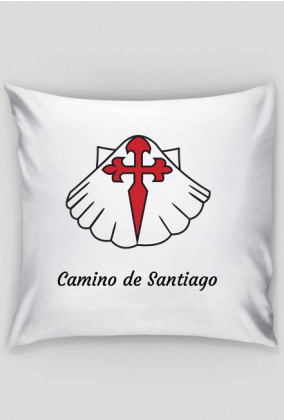 Poszewka na poduszkę Camino de Santiago.