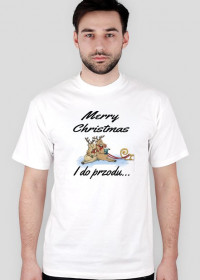 T-Shirt Merry Christmas i do przodu only4you.cupsell.pl