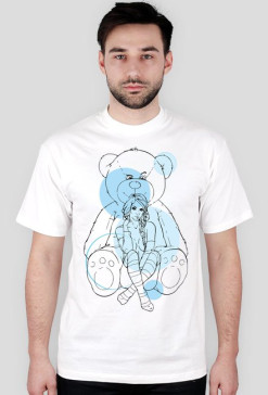 Teddybear girl blue