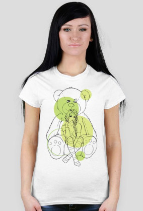 Teddybear girl green #3