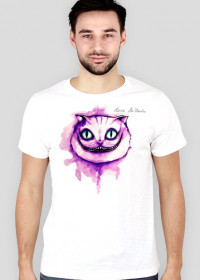 Cheshire cat koszulka męska