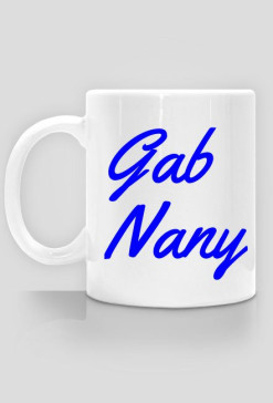 Kubek GabNany Niebieski