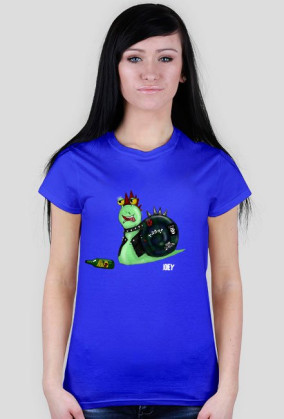 Punk Snail *t-shirt damski*