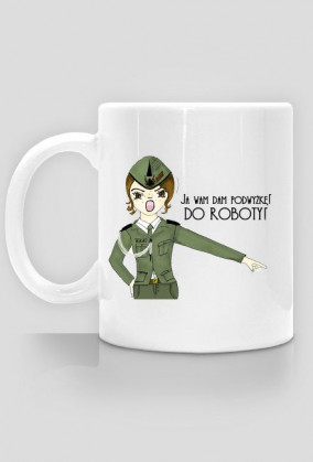 MM - do roboty - kubek!