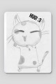 Podkładka pod mysz [My Art] - [Kot: HUG! :3]