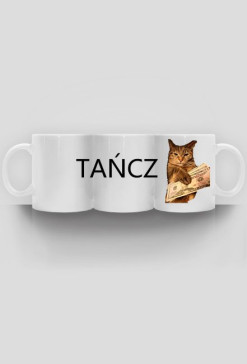 Kubek kot tańcz