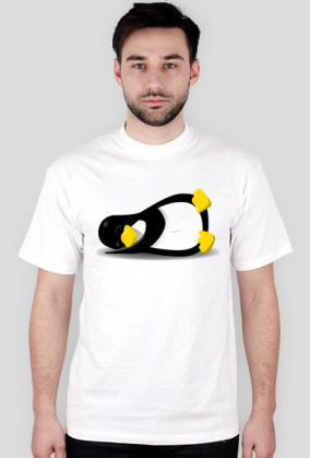 Koszulka Linux - śpiący Tux