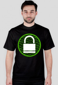 Koszulka dla hakera KRYPTOGRAFIA