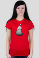 Koszulka apple / mac / ipad / iphone GRUSZKA [WOMAN]