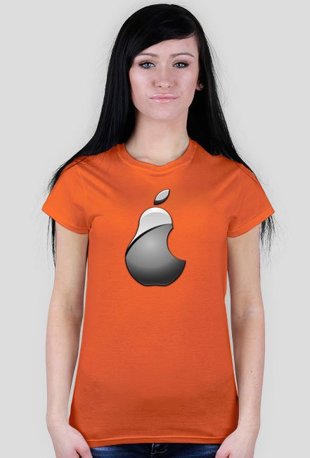 Koszulka apple / mac / ipad / iphone GRUSZKA [WOMAN]