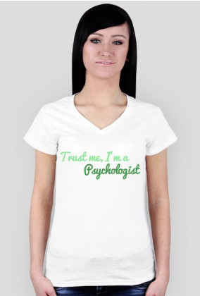 Trust me, I'm a psychologist - damska, zieleń