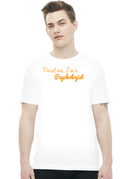 Trust me, I'm a psychologist - męska, pomarańczowa