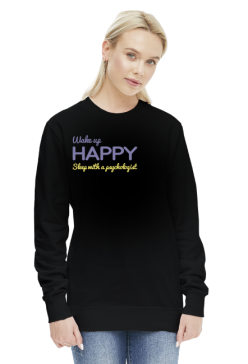 Wake up happy. Sleep with a psychologist - długi rękaw