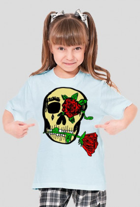 T-Shirt Girl - Skull
