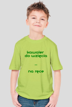 Koszulka chłopięca - kawaler do wzięcia ... na ręce