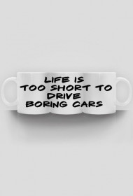 Boring Cars Kubek