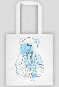 Teddybear girl blue #6