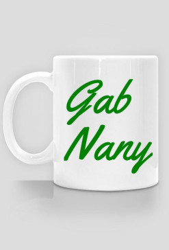 Kubek GabNany Zielony