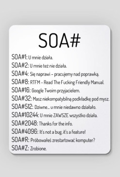 SOA# Podkładka