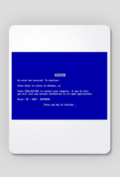 Blue Screen of Death Podkladka Win98