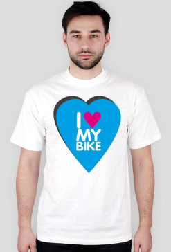 I love my bike - t-shirt