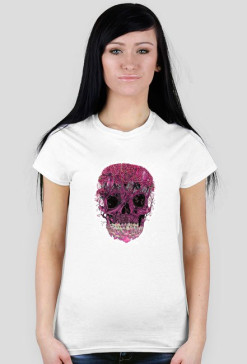 Maroon skull