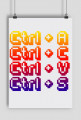 CTRL+ACVS Plakat