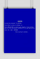 Blue Screen of Death Plakat Win98
