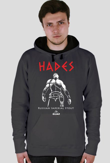 Bluza z kapturem dwukolorowa męska Hades