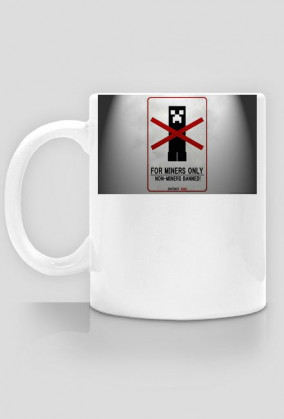 kubek zakaz creeperów