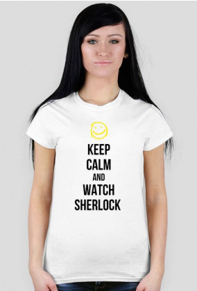 Keep calm and watch Sherlock - damska