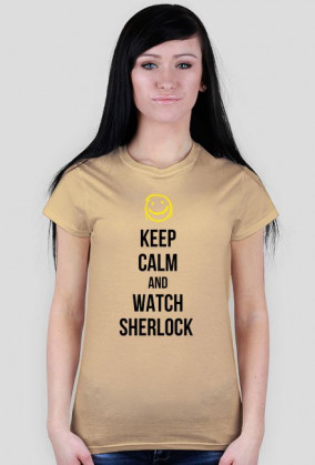 Keep calm and watch Sherlock - damska