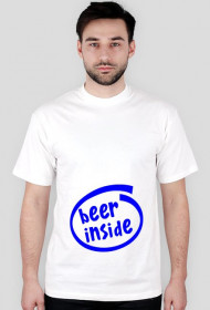 Koszulka męska - beer inside