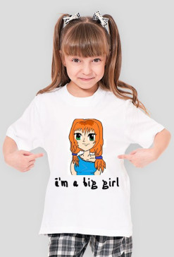 Dziewczęca bluzka- big girl