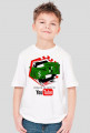 Baluję za hajs z YouTube v2 | Koszulka zielona | Dziecięca