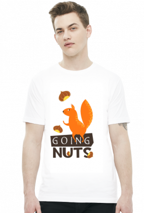 Going nuts - chcetomiec.cupsell.pl - koszulki nietypowe dla informatyków - bez reklamy chcetomiec.com