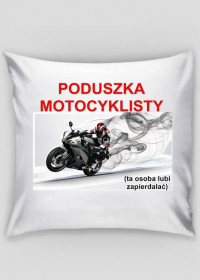 poduszka motocyklisty