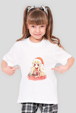 Kawaii Otaku - Świąteczne - Koszulka Dziecięca