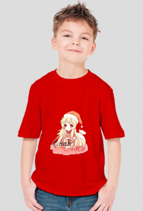 Kawaii Otaku - Świąteczne - Koszulka Dziecięca