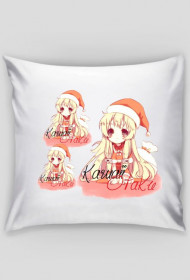 Kawaii Otaku - Świateczne - Poszewka na poduszkę