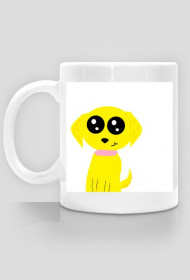 Golden retriver kubek