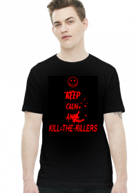 Dexter - Keep Calm and kill the killers - koszulka czarna