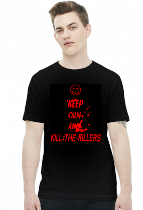 Dexter - Keep Calm and kill the killers - koszulka czarna