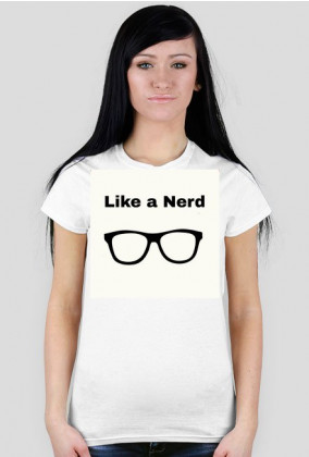 Like a nerd kobieta