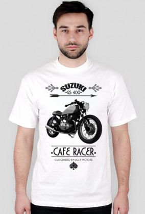 Cafe Racer Suzuki GS 400 Ugly Motors t-shirt  (normal)