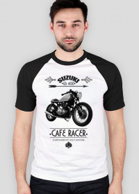 Cafe Racer Suzuki GS 400 Ugly Motors t-shirt  (baseball)