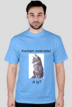 Kocham zwierzęta! - męska